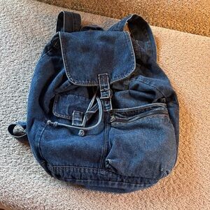 Denim Backpack